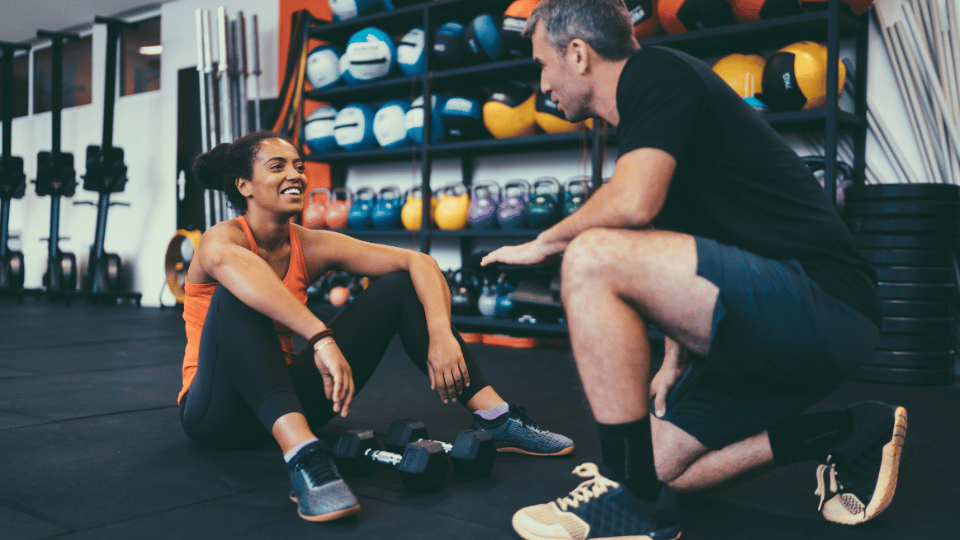 A Personal Trainer keeps you motivated and on track